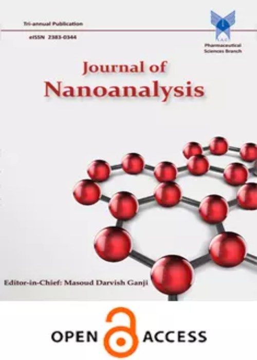 Nanoanalysis - Volume:9 Issue: 1, Sep 2022