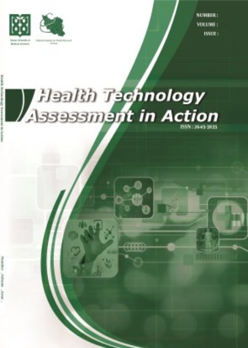 Health Technology Assessment in Action - Volume:7 Issue: 1, Nov 2023