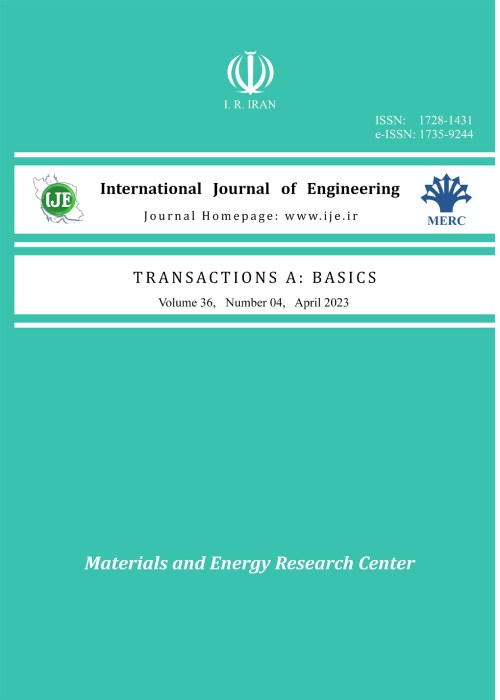 Engineering - Volume:36 Issue: 11, Nov 2023