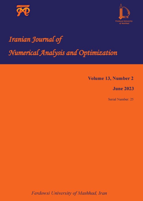 Numerical Analysis and Optimization - Volume:13 Issue: 2, Spring 2023