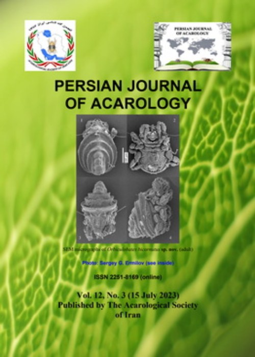 Persian Journal of Acarology - Volume:12 Issue: 3, Summer 2023