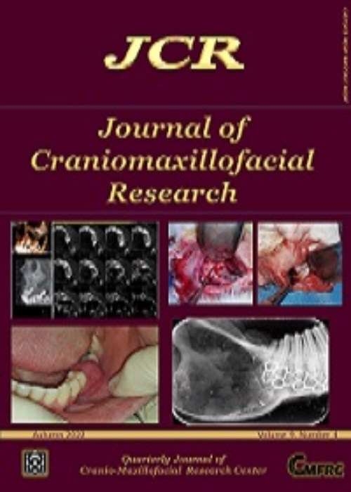 Craniomaxillofacial Research - Volume:9 Issue: 4, Autumn 2022