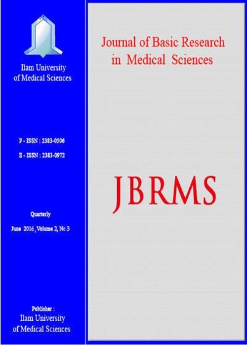 Basic Research in Medical Sciences - Volume:10 Issue: 1, Winter 2023