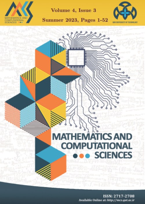 Mathematics and Computational Sciences - Volume:4 Issue: 3, Summer 2023