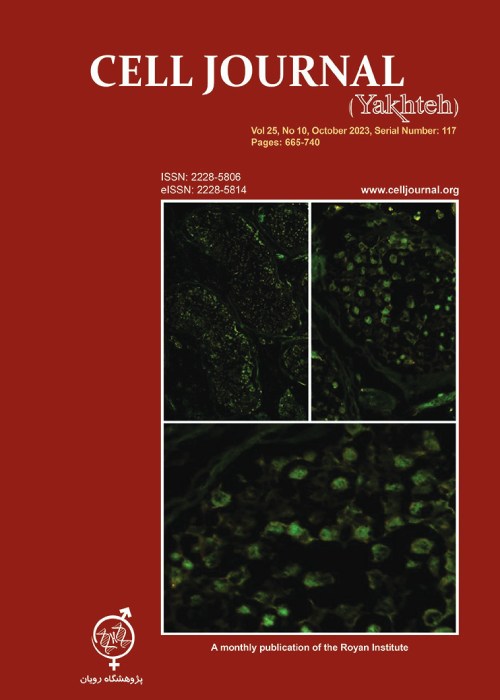 Cell Journal - Volume:25 Issue: 10, Oct 2023