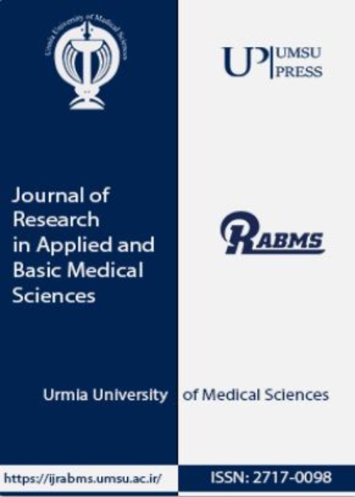 Research in Applied and Basic Medical Sciences - Volume:9 Issue: 3, Summer 2023