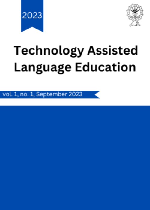 Technology Assisted Language Education - Volume:1 Issue: 1, Sep 2023
