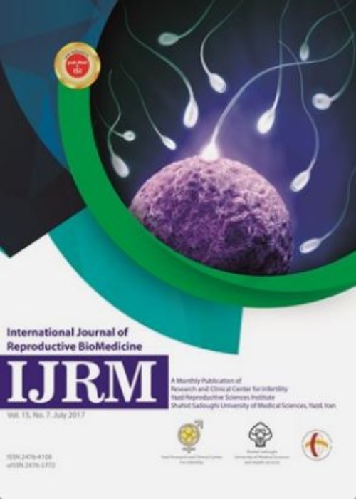 Reproductive BioMedicine - Volume:21 Issue: 9, Sep 2023