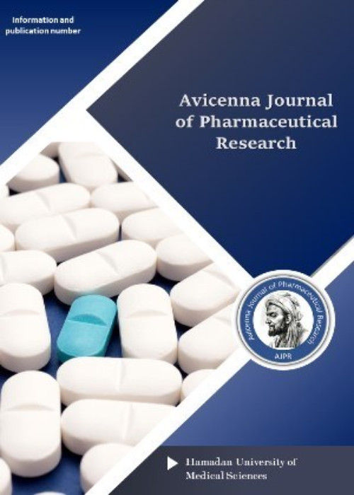 Avicenna Journal of Pharmaceutical Research - Volume:3 Issue: 2, Dec 2022