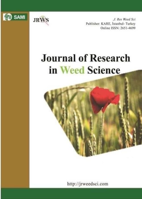 Research in Weed Science - Volume:6 Issue: 1, May 2023