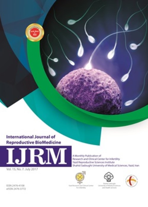 Reproductive BioMedicine - Volume:21 Issue: 11, Nov 2023