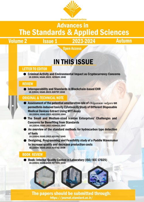 Advances in the Standards and Applied Sciences