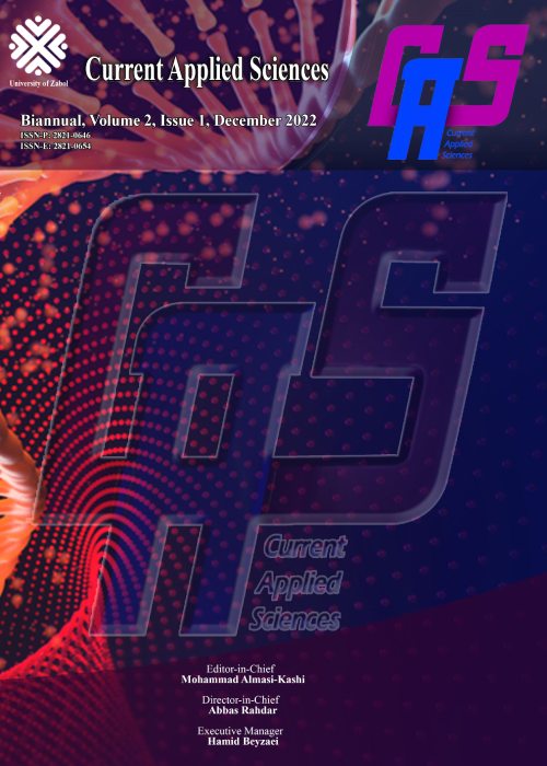 Current Applied Sciences - Volume:2 Issue: 1, Winter and Spring 2022