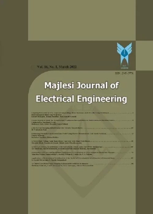 Majlesi Journal of Electrical Engineering - Volume:17 Issue: 4, Dec 2023