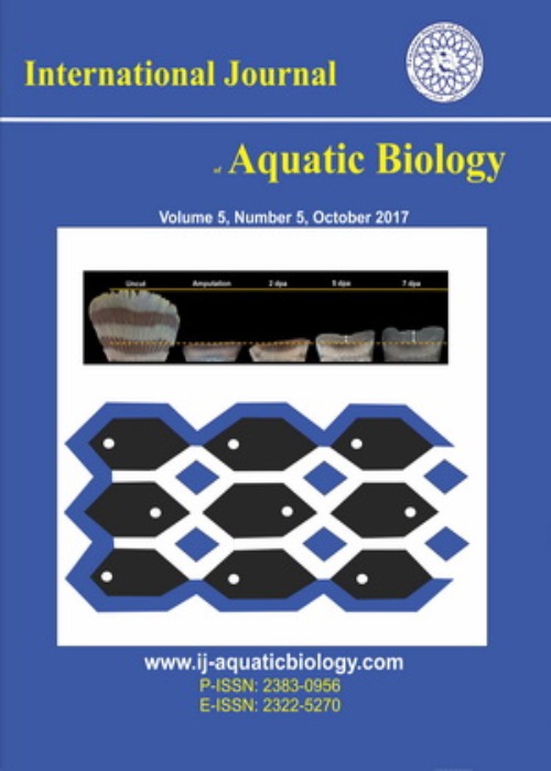 International Journal of Aquatic Biology - Volume:11 Issue: 5, Oct 2023
