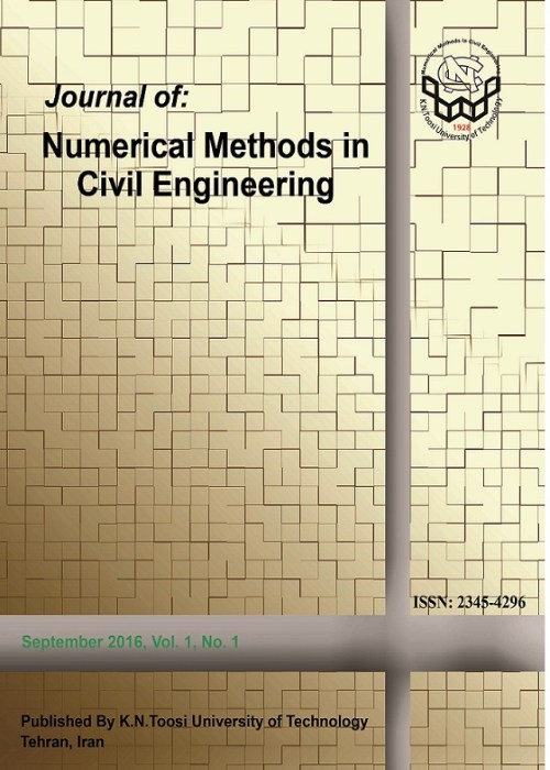 Numerical Methods in Civil Engineering - Volume:8 Issue: 2, Dec 2023