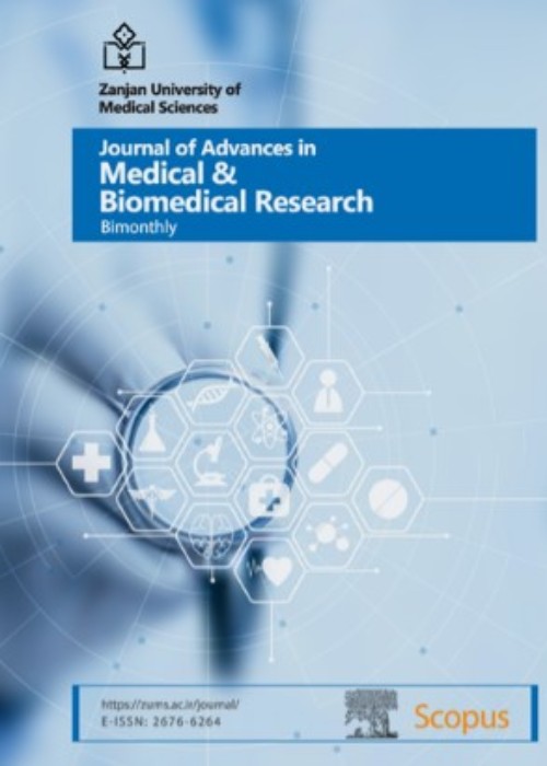 Advances in Medical and Biomedical Research - Volume:31 Issue: 149, Nov-Dec 2023