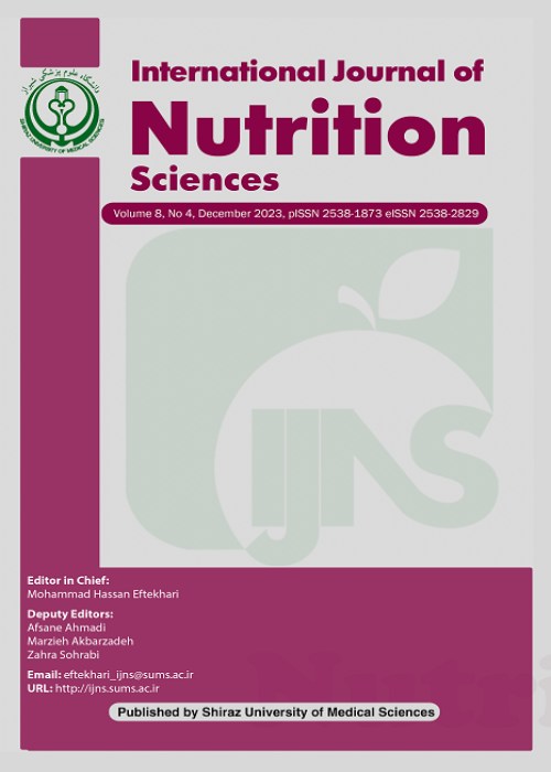 Nutrition Sciences - Volume:9 Issue: 1, Mar 2024