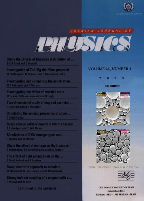 پژوهش فیزیک ایران - سال بیست و سوم شماره 3 (پاییز 1402)