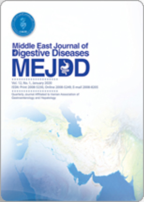 Middle East Journal of Digestive Diseases - Volume:16 Issue: 1, Jan 2024