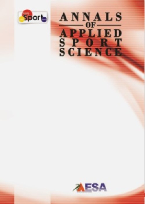 Annals of Applied Sport Science - Volume:12 Issue: 2, Summer 2024