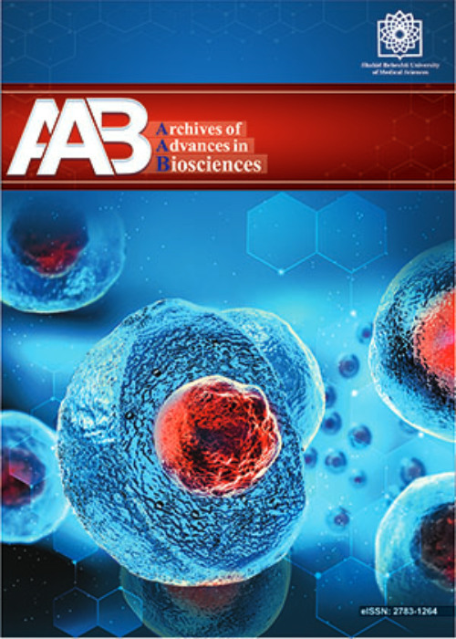 Archives of Advances in Biosciences - Volume:15 Issue: 1, Winter 2024