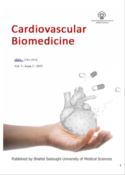 Cardiovascular Biomedicine Journal - Volume:3 Issue: 2, Summer and Autumn 2023