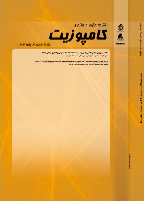 علوم و فناوری کامپوزیت - سال یازدهم شماره 3 (پیاپی 41، پاییز 1403)