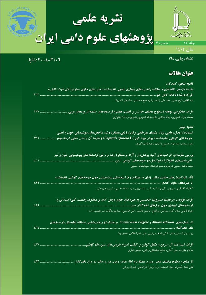 پژوهشهای علوم دامی ایران