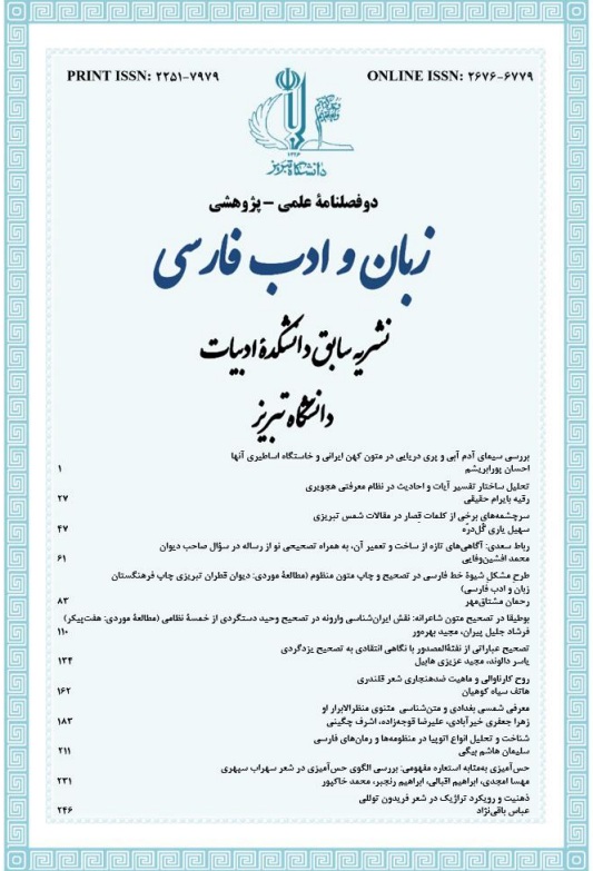 زبان و ادب فارسی