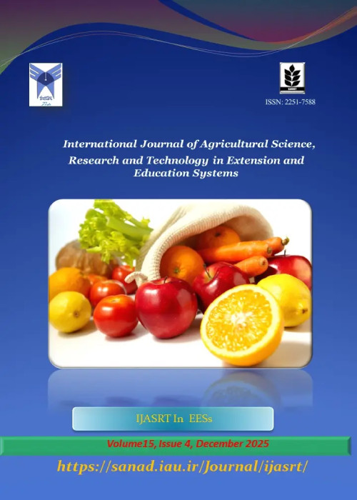 Agricultural Science Research and Technology in Extension and Education Systems