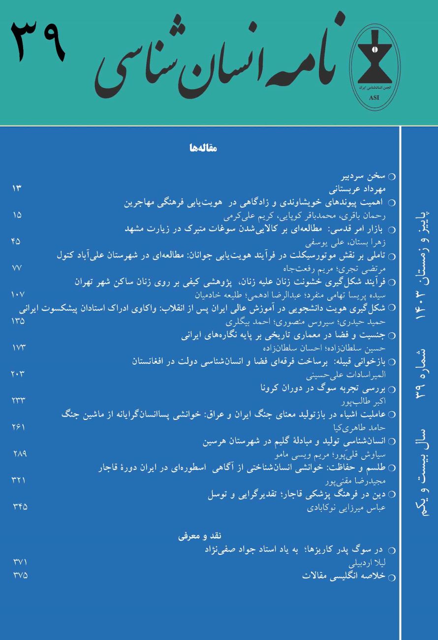 نامه انسان شناسی