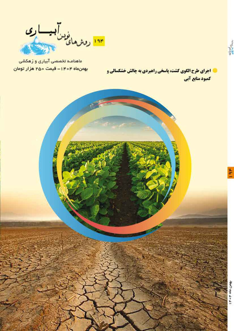 روش های نوین آبیاری