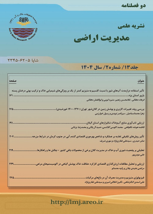 مدیریت اراضی