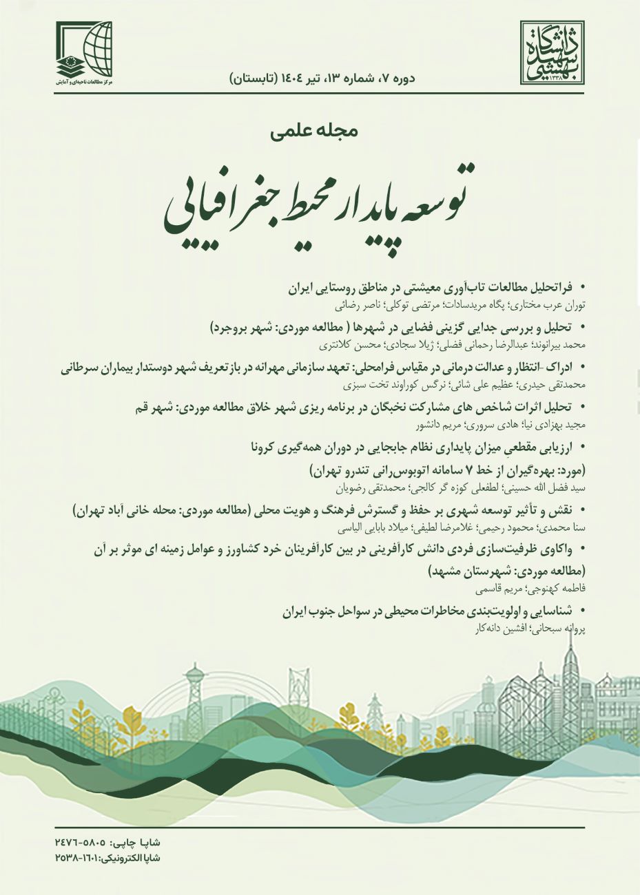 توسعه پایدار محیط جغرافیایی