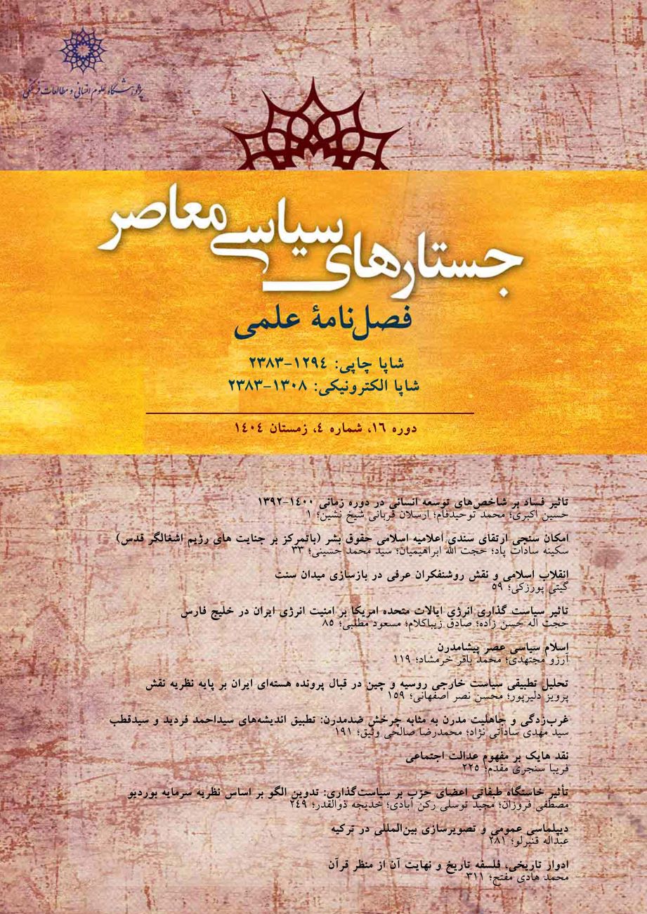 جستارهای سیاسی معاصر
