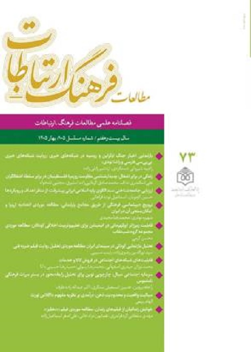 مطالعات فرهنگ - ارتباطات