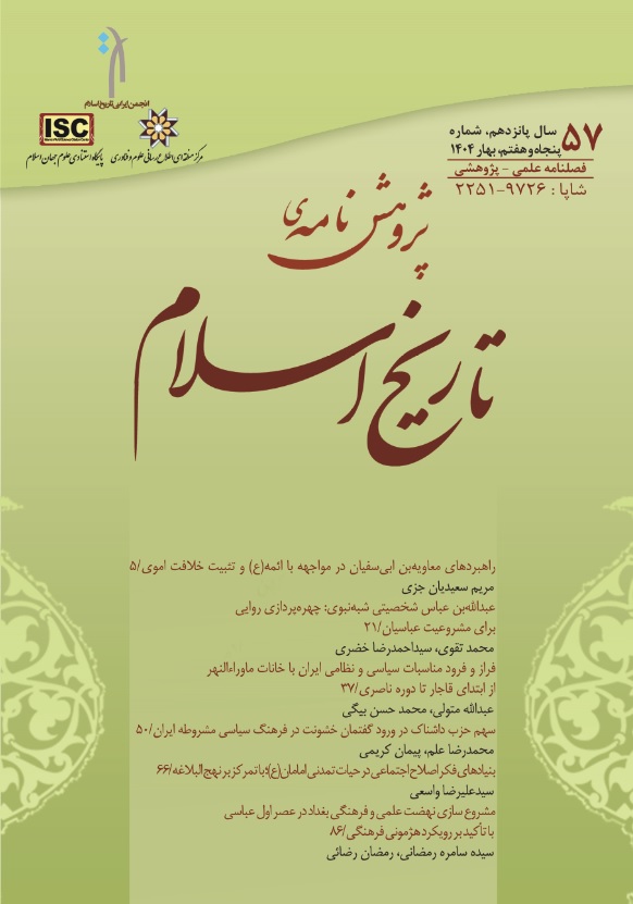 پژوهش نامه تاریخ اسلام