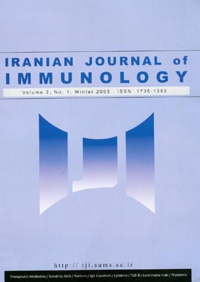 immunology - Volume:2 Issue: 1, Winter 2005