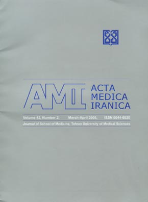 Acta Medica Iranica - Volume:43 Issue: 2, Feb-Mar 2005