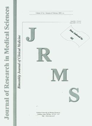 Research in Medical Sciences - Volume:10 Issue: 2, Mar & Apr 2005