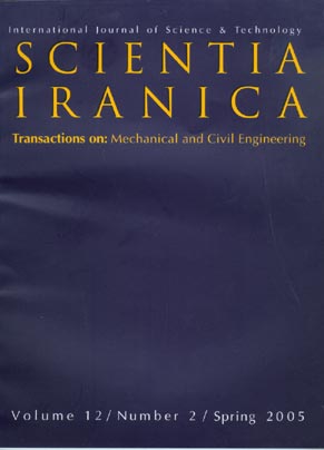 Scientia Iranica - Volume:12 Issue: 2, 2005