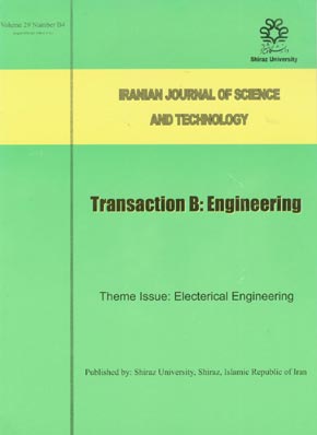 science and Technology (B: Engineering) - Volume:29 Issue: 4, August 2005