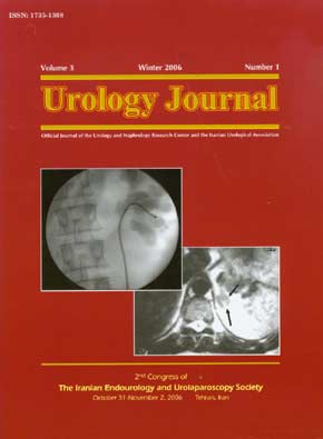 Urology Journal - Volume:3 Issue: 1, Winter2006