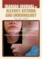 Allergy, Asthma and Immunology - Volume:5 Issue: 3, Sep 2006