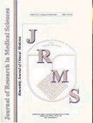 Research in Medical Sciences - Volume:12 Issue: 2, Mar & Apr 2007