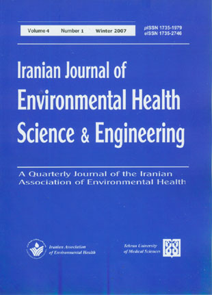 Environmental Health Science and Engineering - Volume:4 Issue: 1, Winter 2007