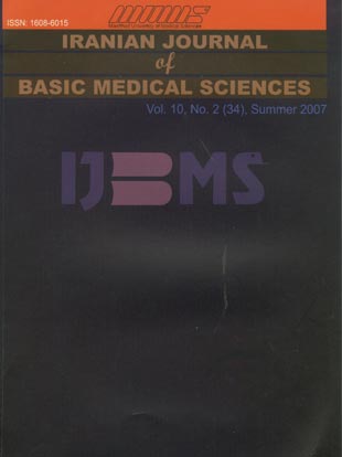 Basic Medical Sciences - Volume:10 Issue: 2, Summer 2007
