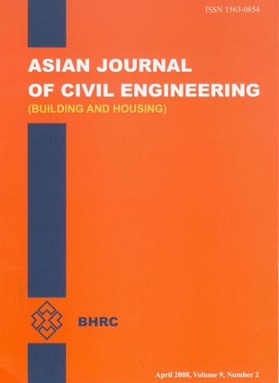 Asian journal of civil engineering - Volume:9 Issue: 2, April 2008