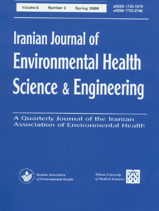 Environmental Health Science and Engineering - Volume:5 Issue: 2, Spring 2008